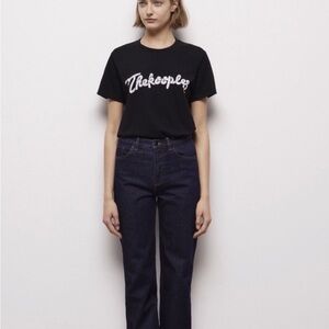 🆕 The Kooples Indigo High-Rise Straight Jeans NWT